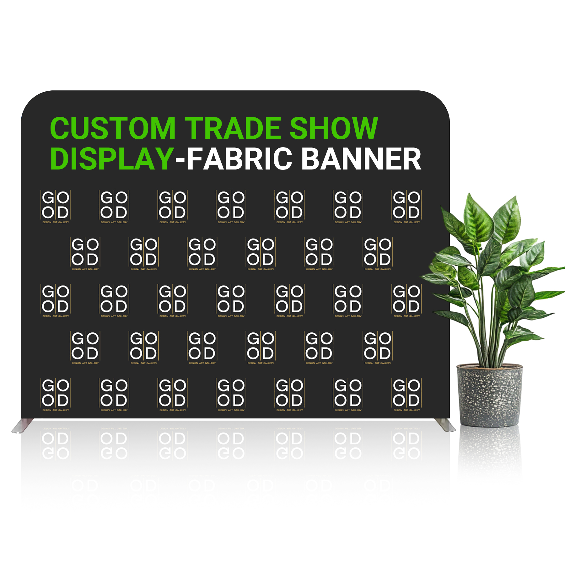 8Ft Pillowcase Backdrop Backwall Display Kit 6