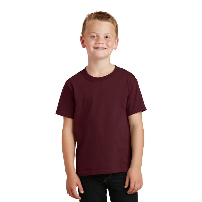 Port & Company - Youth Core Cotton Tee. 95