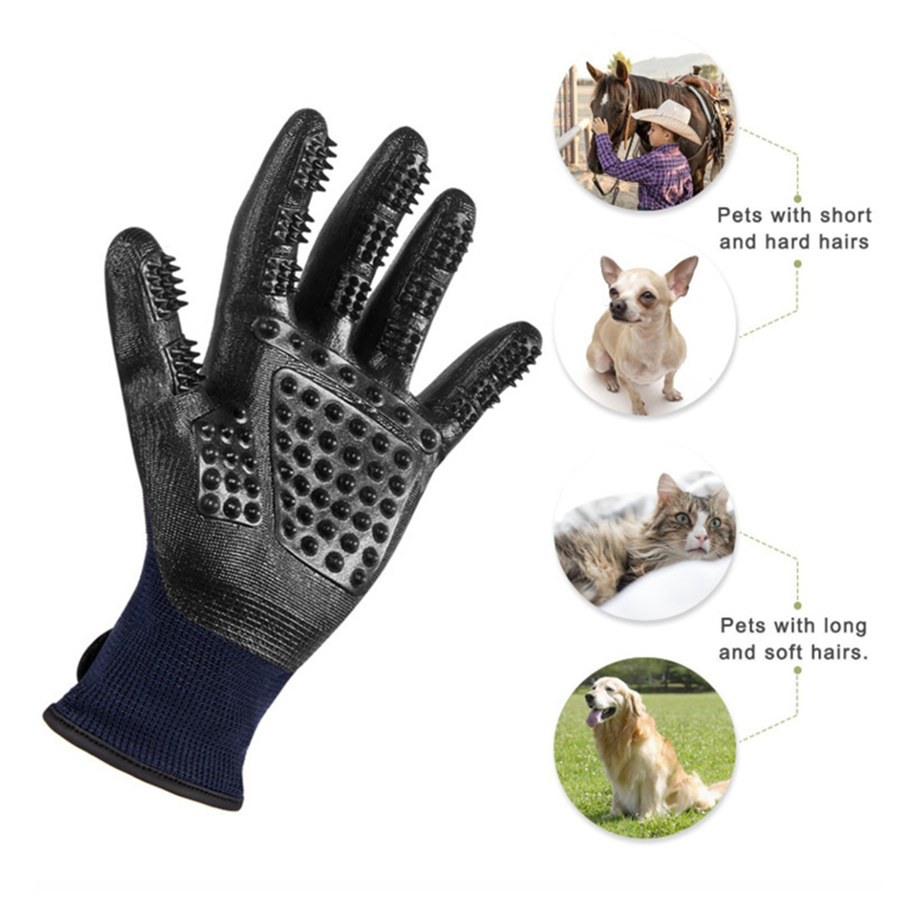 Pet Grooming Glove 2