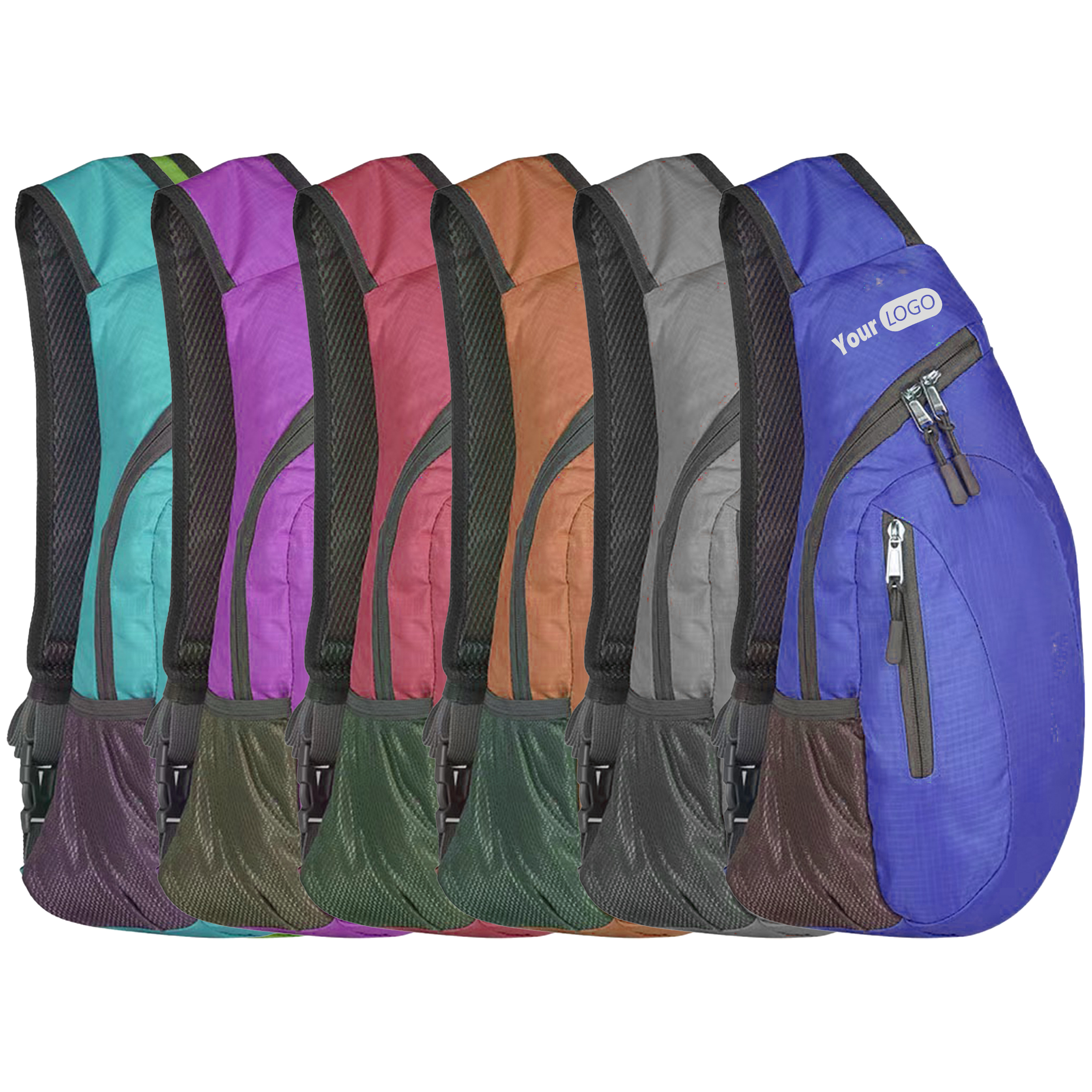 Nylon Customizable Shoulder Bag 2