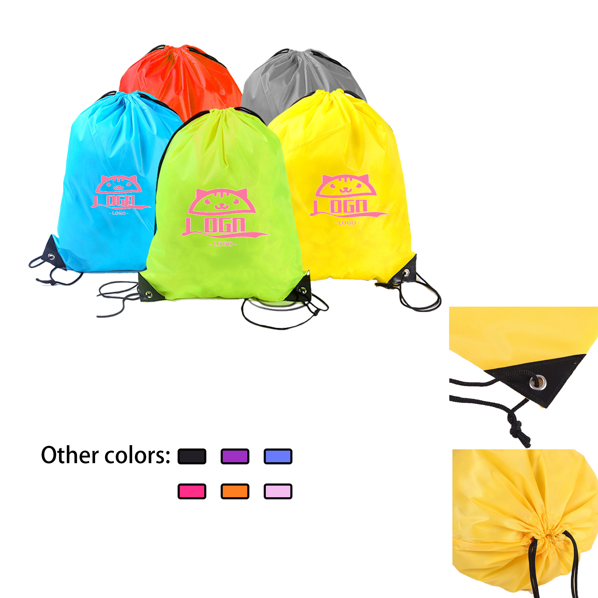 Polyester Cinch Bag 2