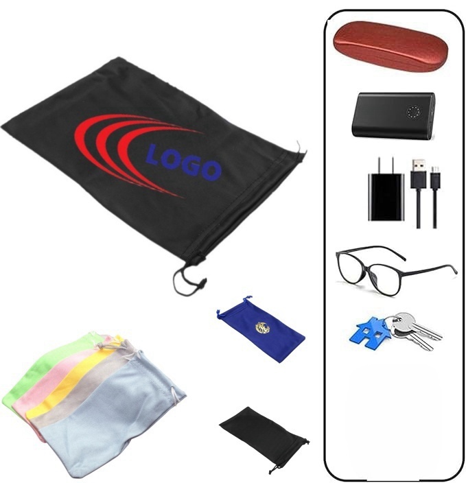 Printable Logo Simple Glasses Bag 2