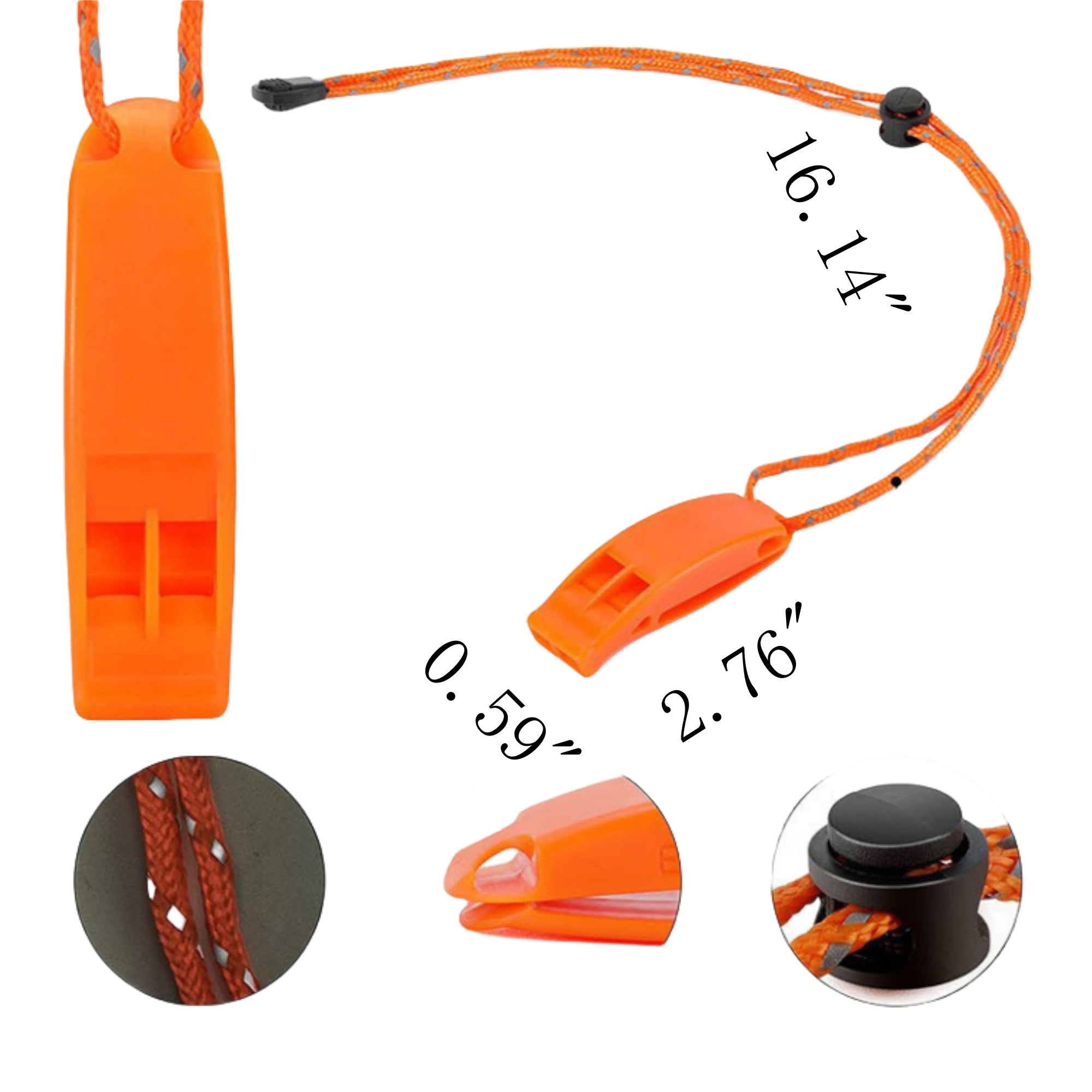 Emergency Whistles With Adjustable 9