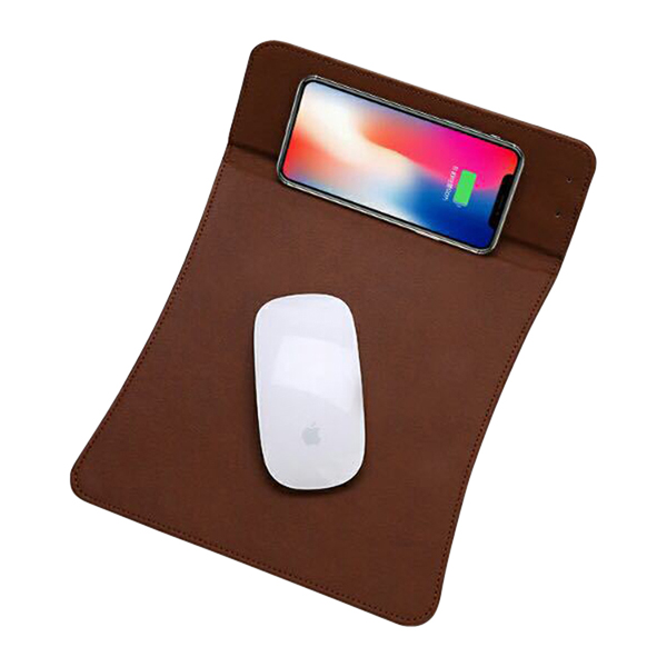 Qi Wireless Charger, Mouse Mat / Pad and Phone Stand PU 11