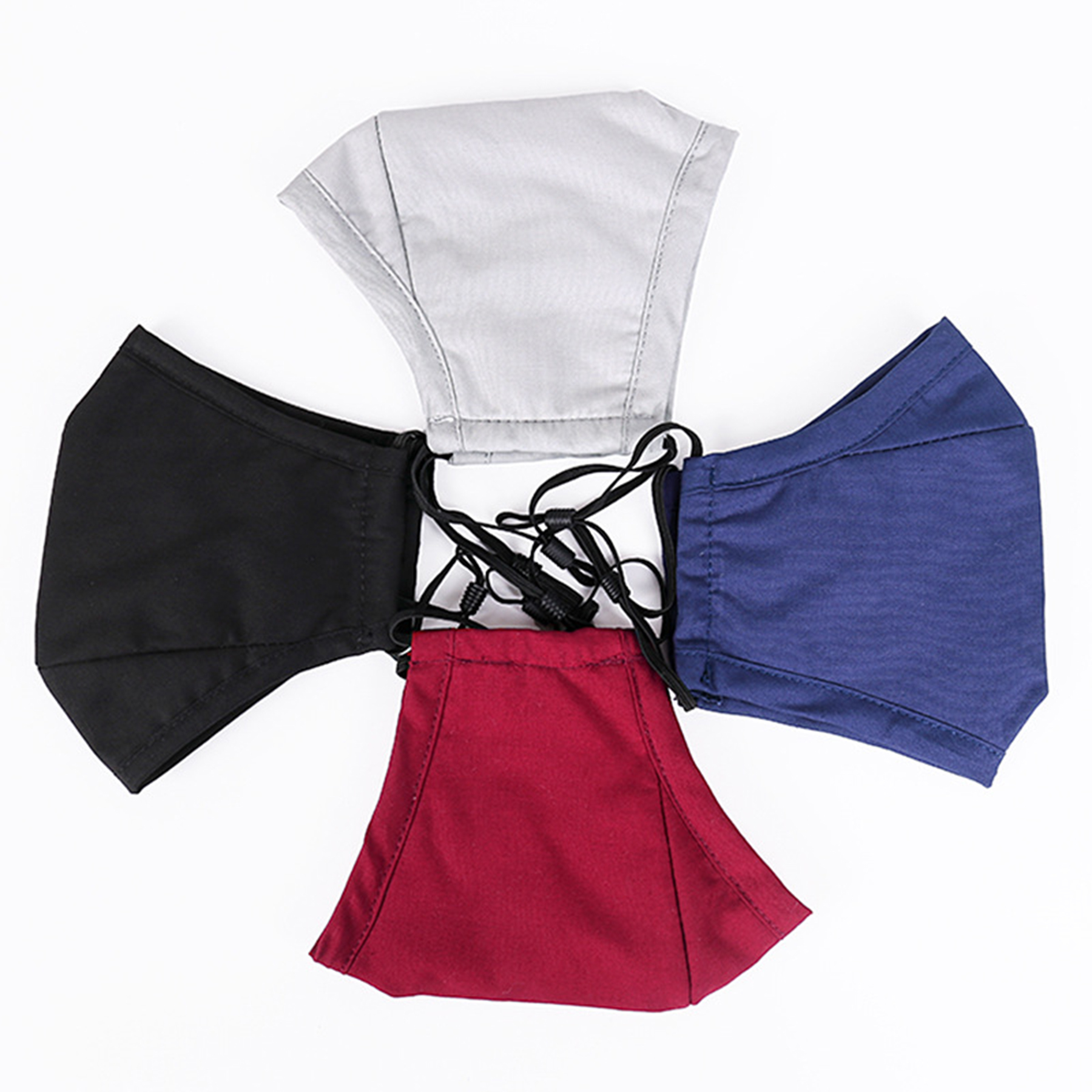 Face Mask Bandanas with Straw Open Hole 2