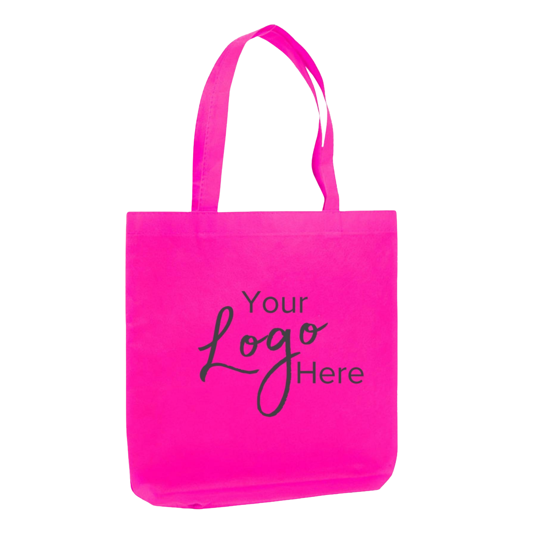 Non-Woven Economical 14.25"W x 15"H x 5" G Tote Bag with Bottom Gusset