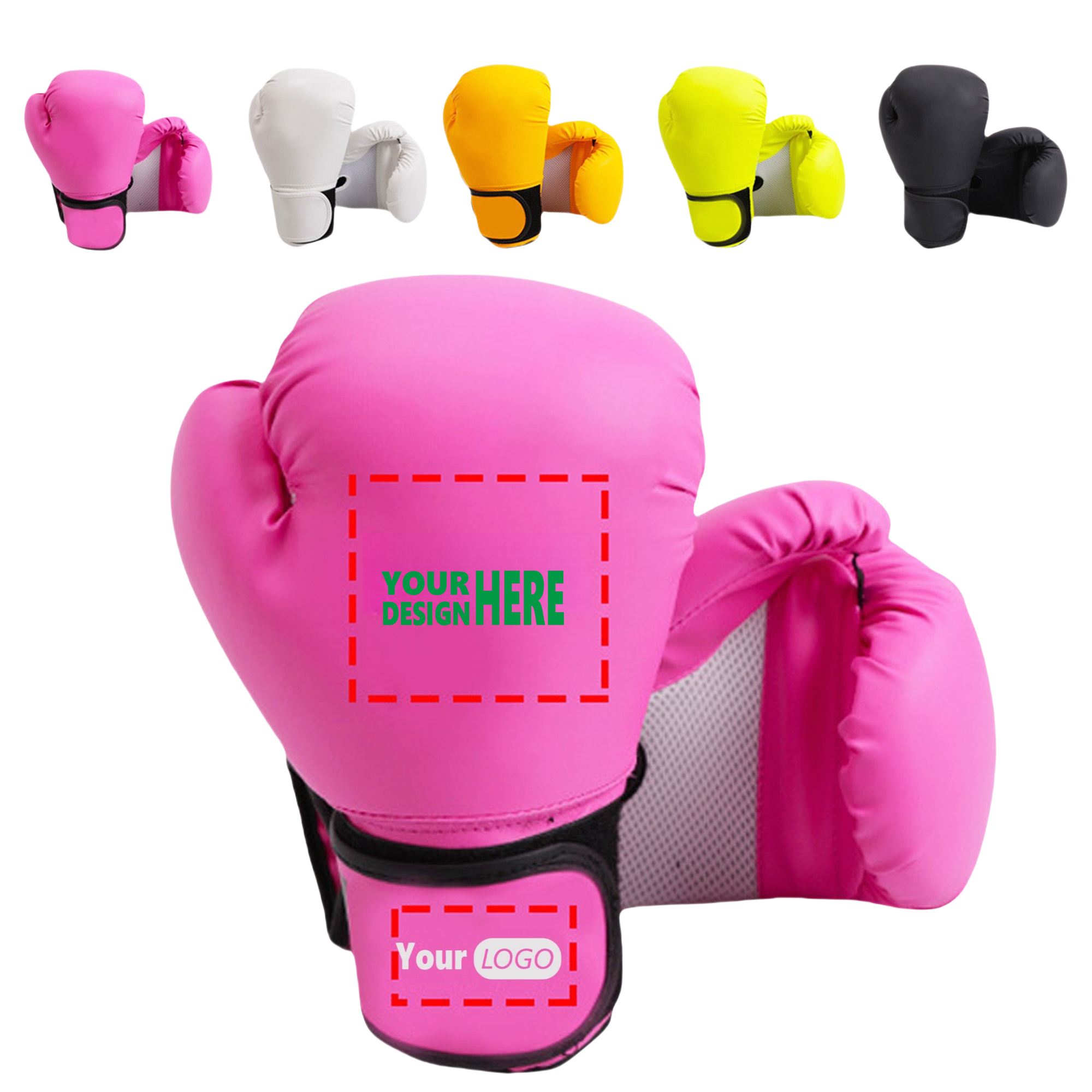 Leather Sport Boxing Gloves MOQ20 1