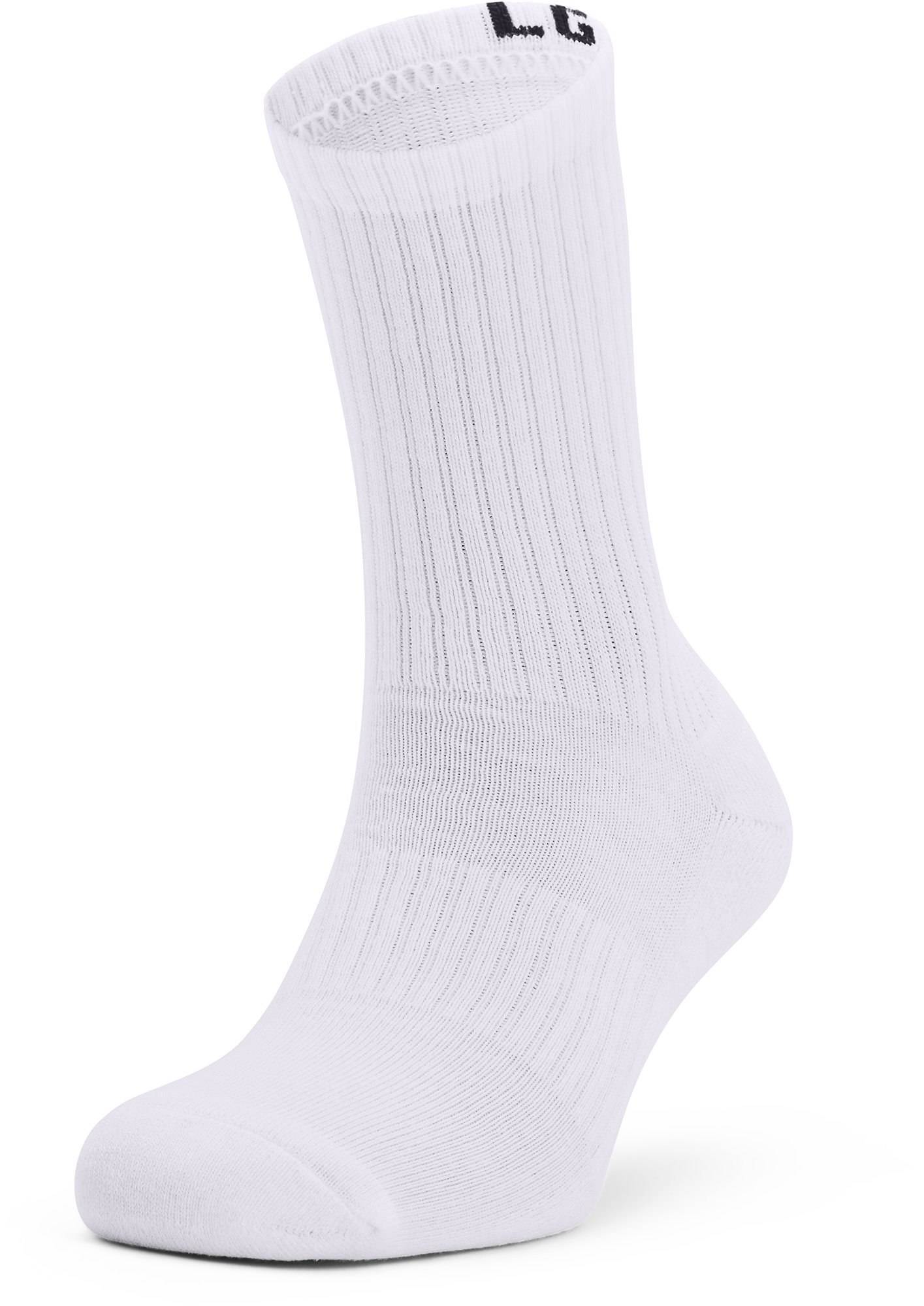 UA Core Unisex 3-Pack Crew Socks 3