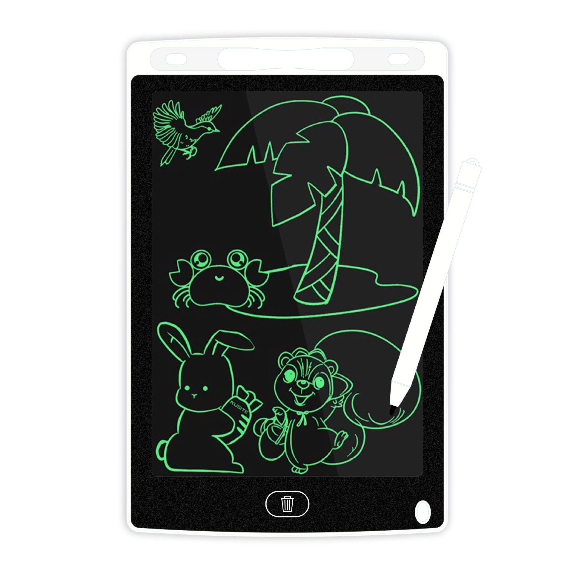 Plastic Colorful Drawing Tablet Writing Pad 6