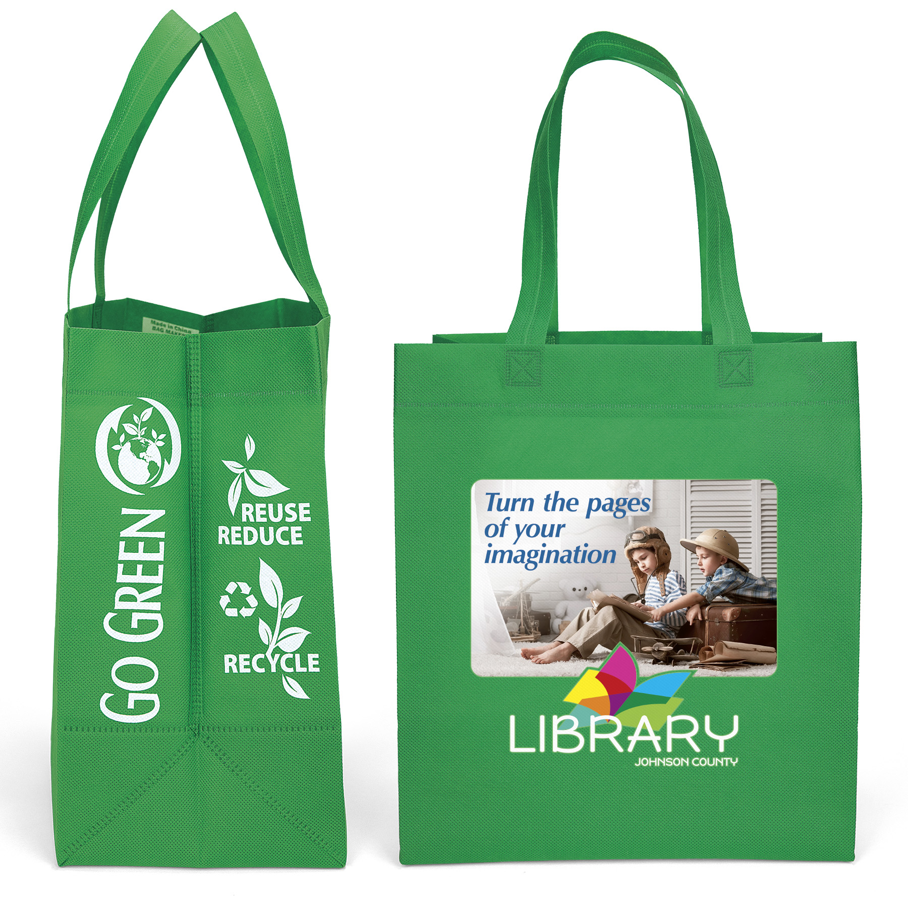 Economy - Non-Woven Tote - ColorVista 12