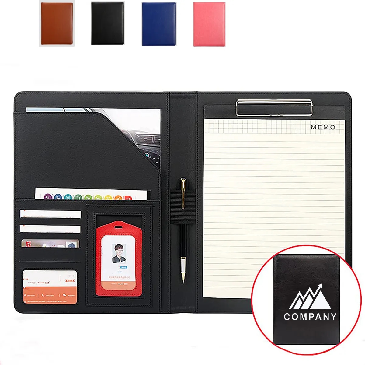 Portfolio Organizer Binder with pen 2