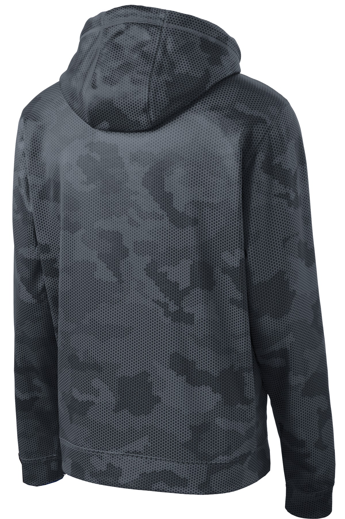 Sport-Tek Youth Sport-Wick CamoHex Fleece Hooded Pullover. YST240 13