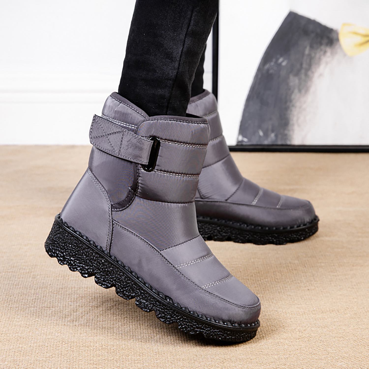 Warm Waterproof Winter Snow Boots 3