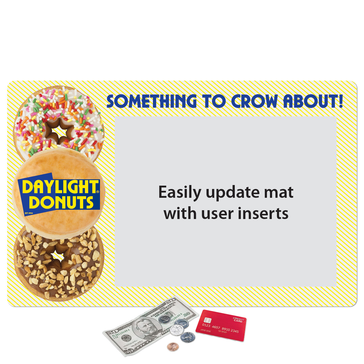 Frame-It Flex Peel&Place Ultra Thin Window Counter Mat-11"x17"x.015"