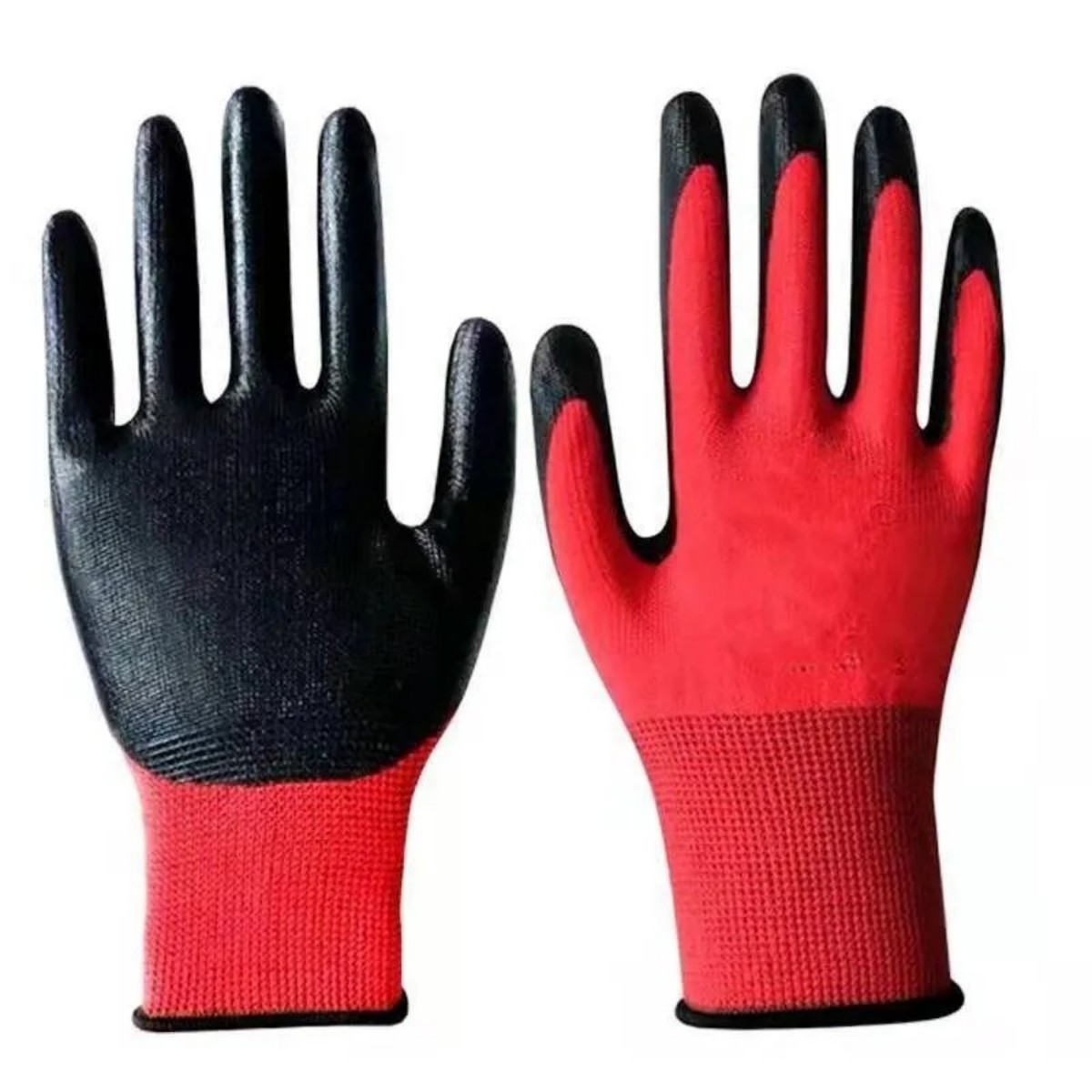 Silkscreen Printed Industrial Gloves for Workplace Safety 4