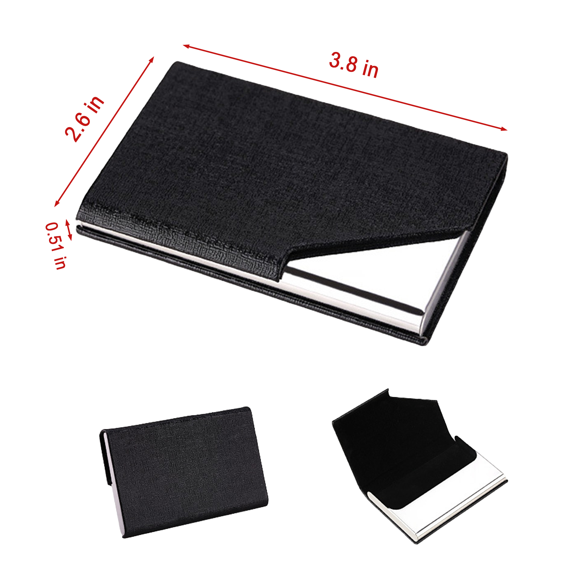 Custom Business Leather Card Holder 3