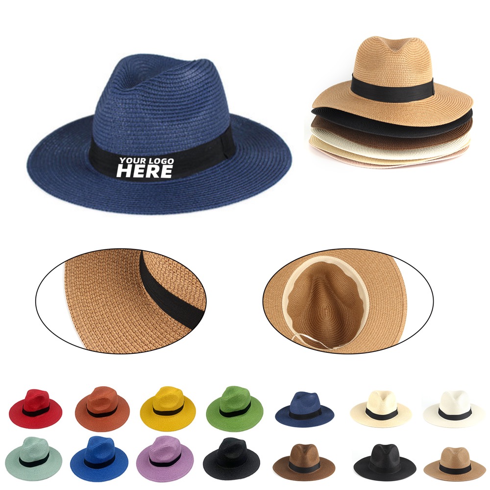 Wide Brim Straw Panama Hat  2