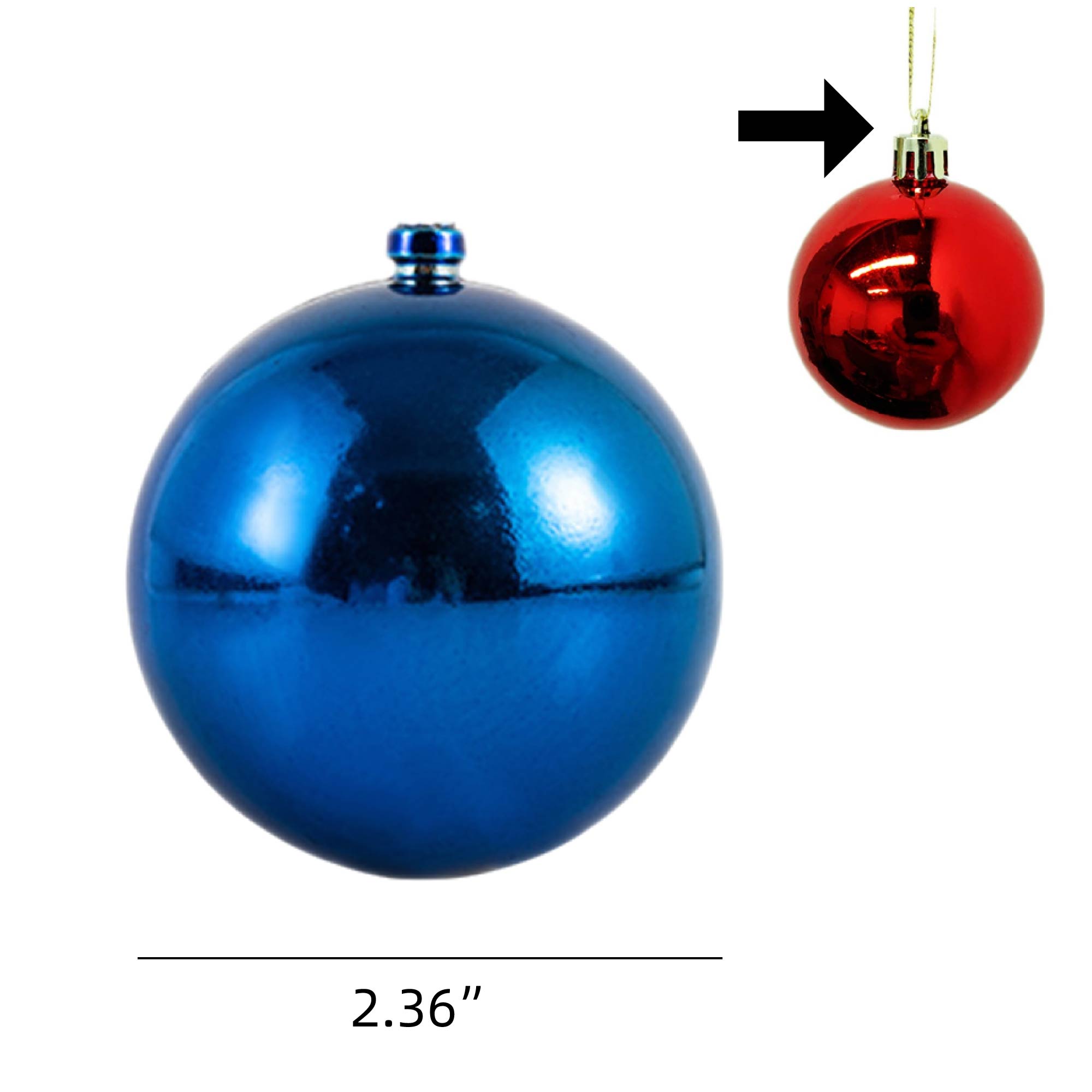 MOQ 10 pcs Tree Hanging Baubles 3