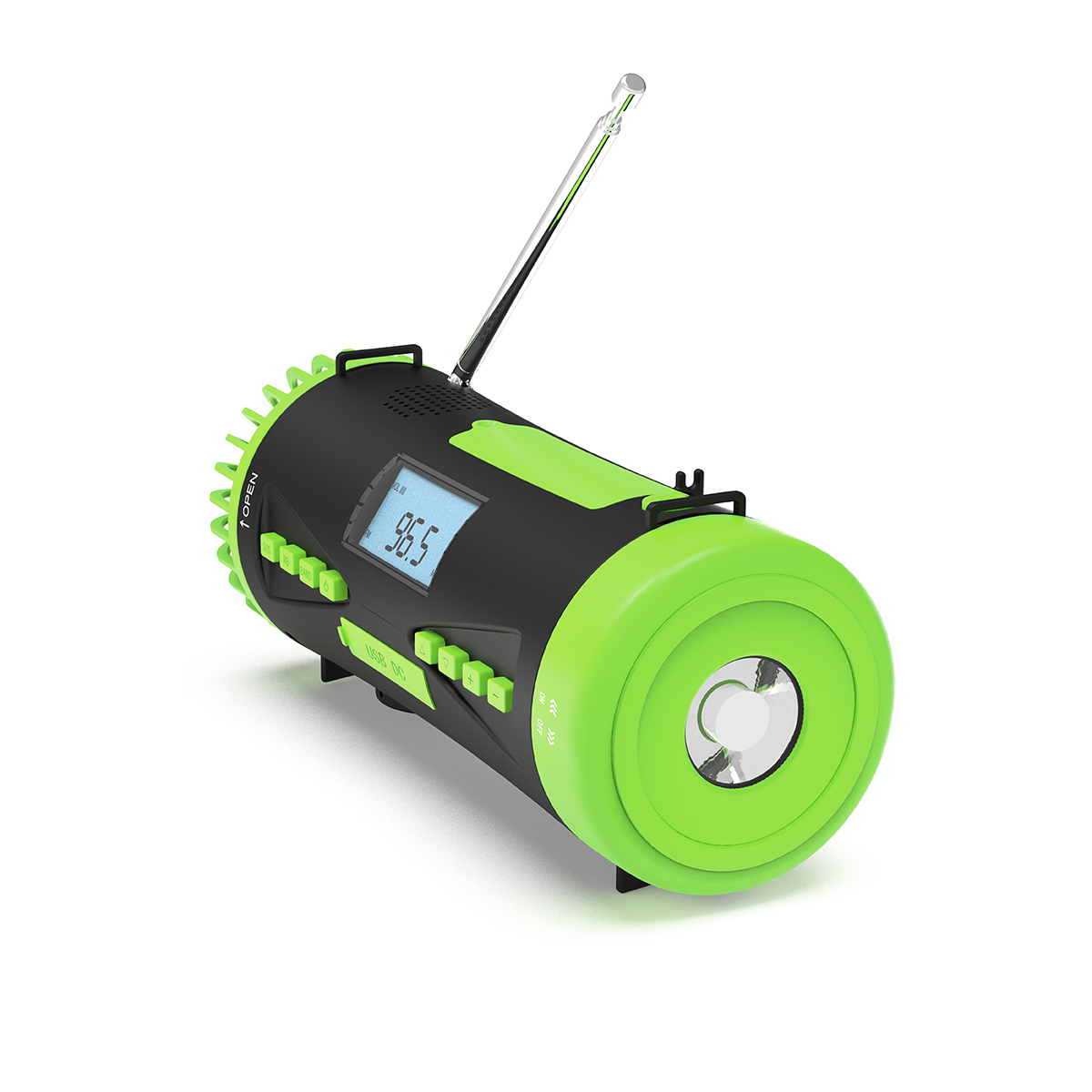 ResQ Emergency Hand Crank Weather Radio – AM/FM/NOAA, Camping Fan & 4000mAh Power Bank 7