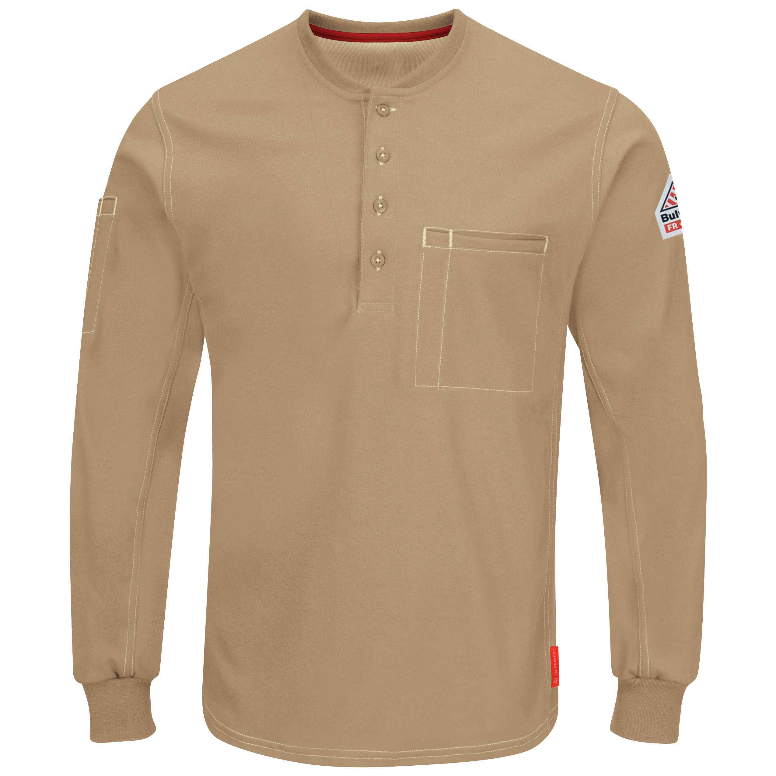 Bulwark® iQ Series® Comfort Plus Knit Men's FR Henley 3