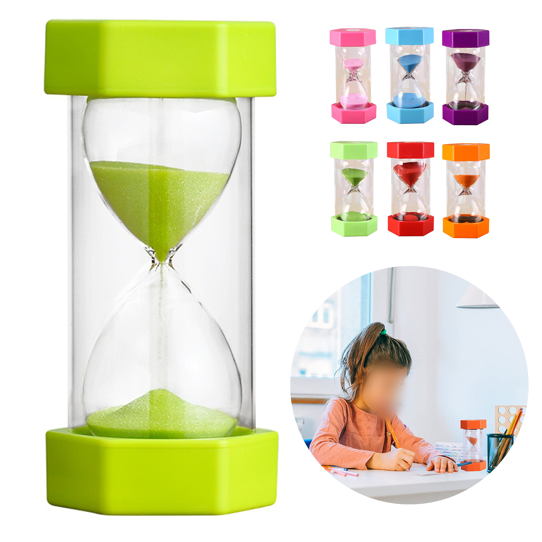 Colorful Hourglass, Sand Timer