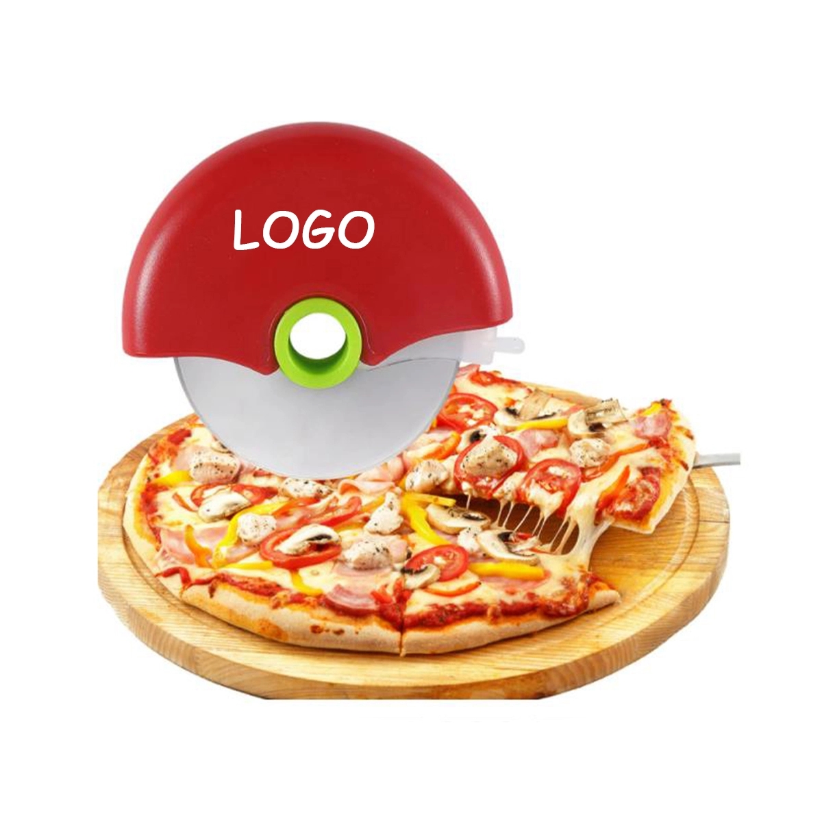 Pizza Cutter Wheel With Lid Roller 2
