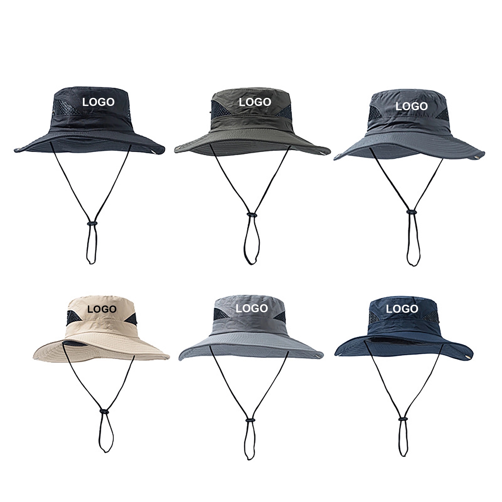 Mesh Sides Bucket Fishing Hat 2
