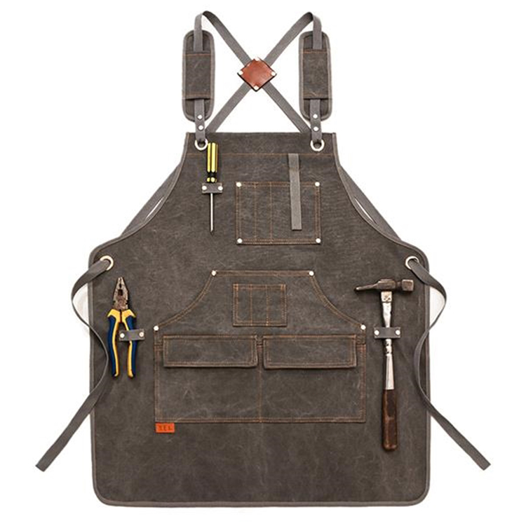 Barber Baking Cafe Gardening Carpenter Canvas Apron 2