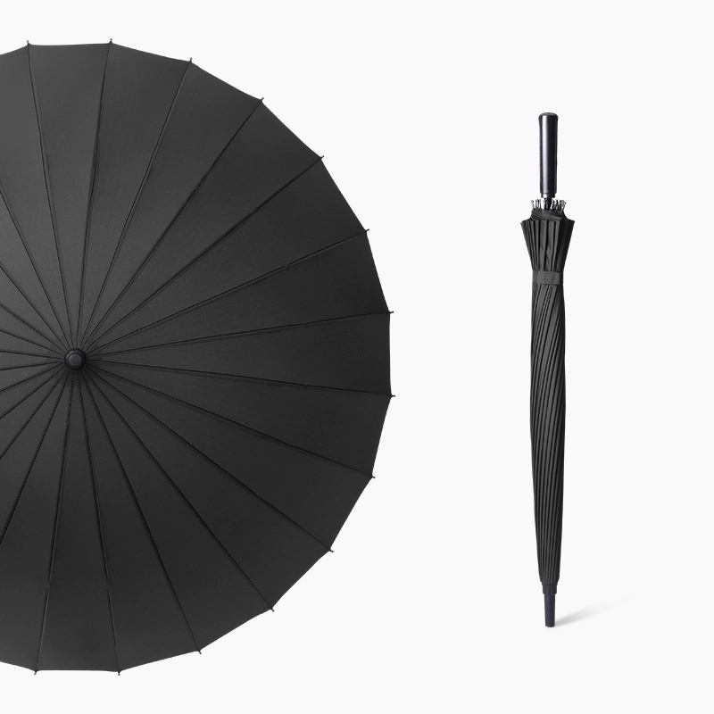 Custom 24-bone Straight Handle Umbrella 16