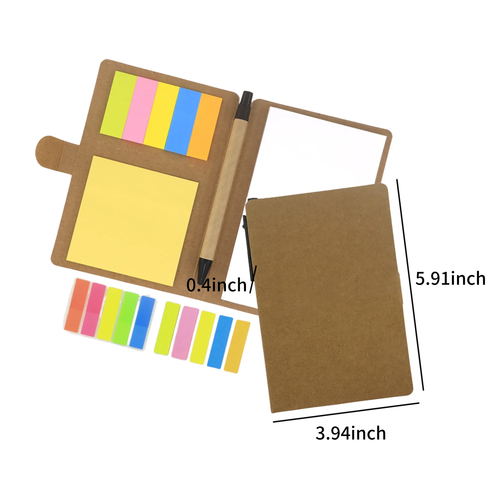 Kraft Sticky Notebook 2