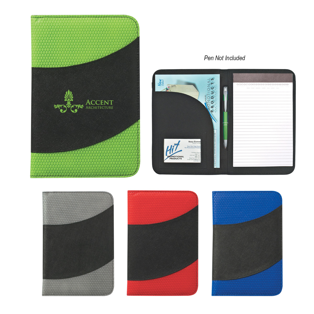 Non-Woven 5" x 7" Bubble Padfolio 9