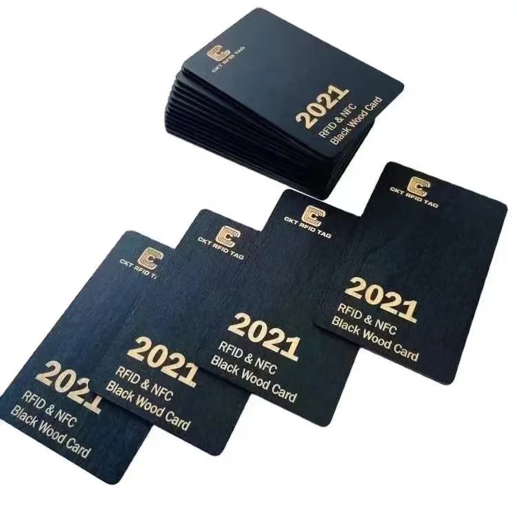 Mr.Tap NFC Wood Digital Business Card, Social Media Card 2