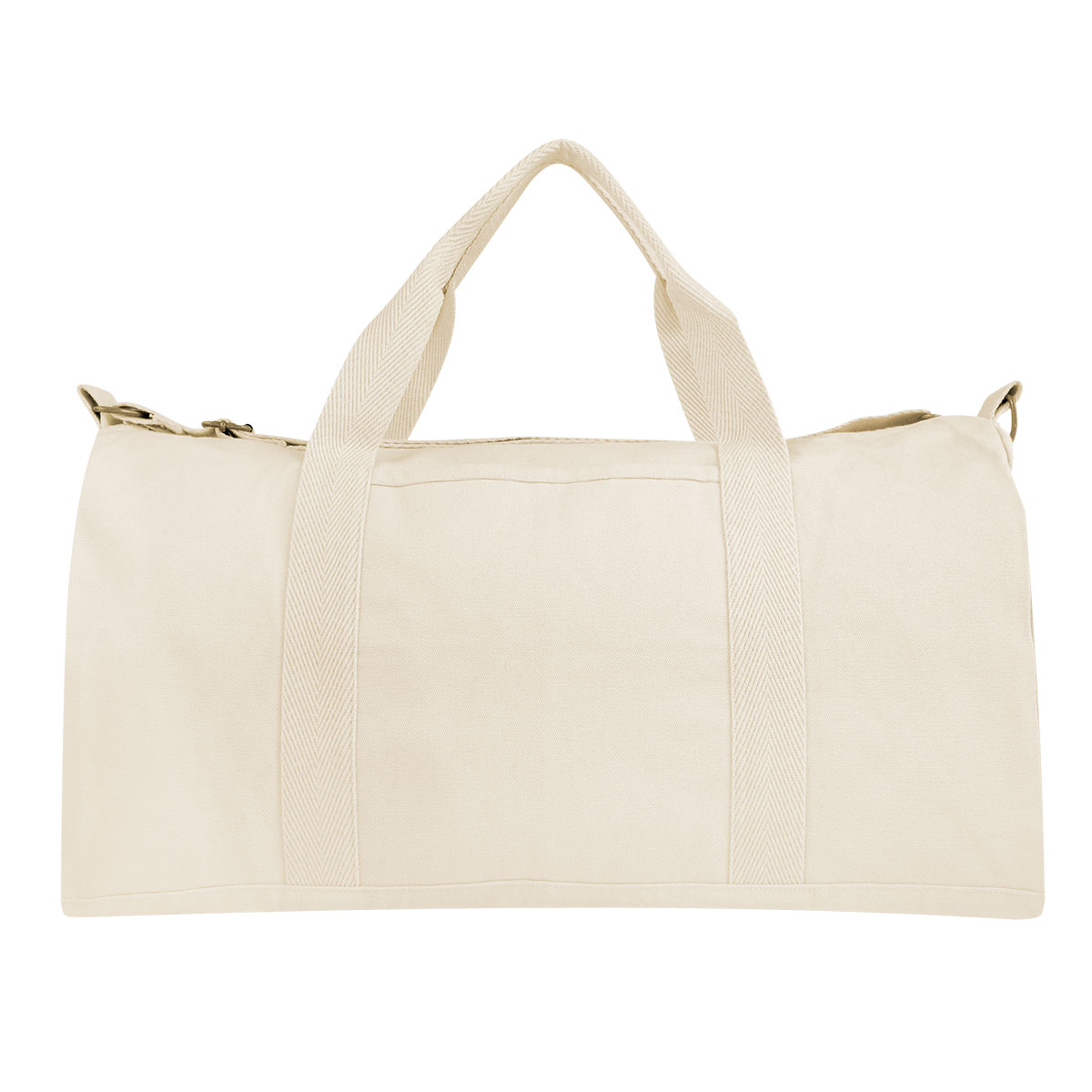 Aware™ 14 Oz. Recycled Cotton Flat Bottom Duffel Bag 2