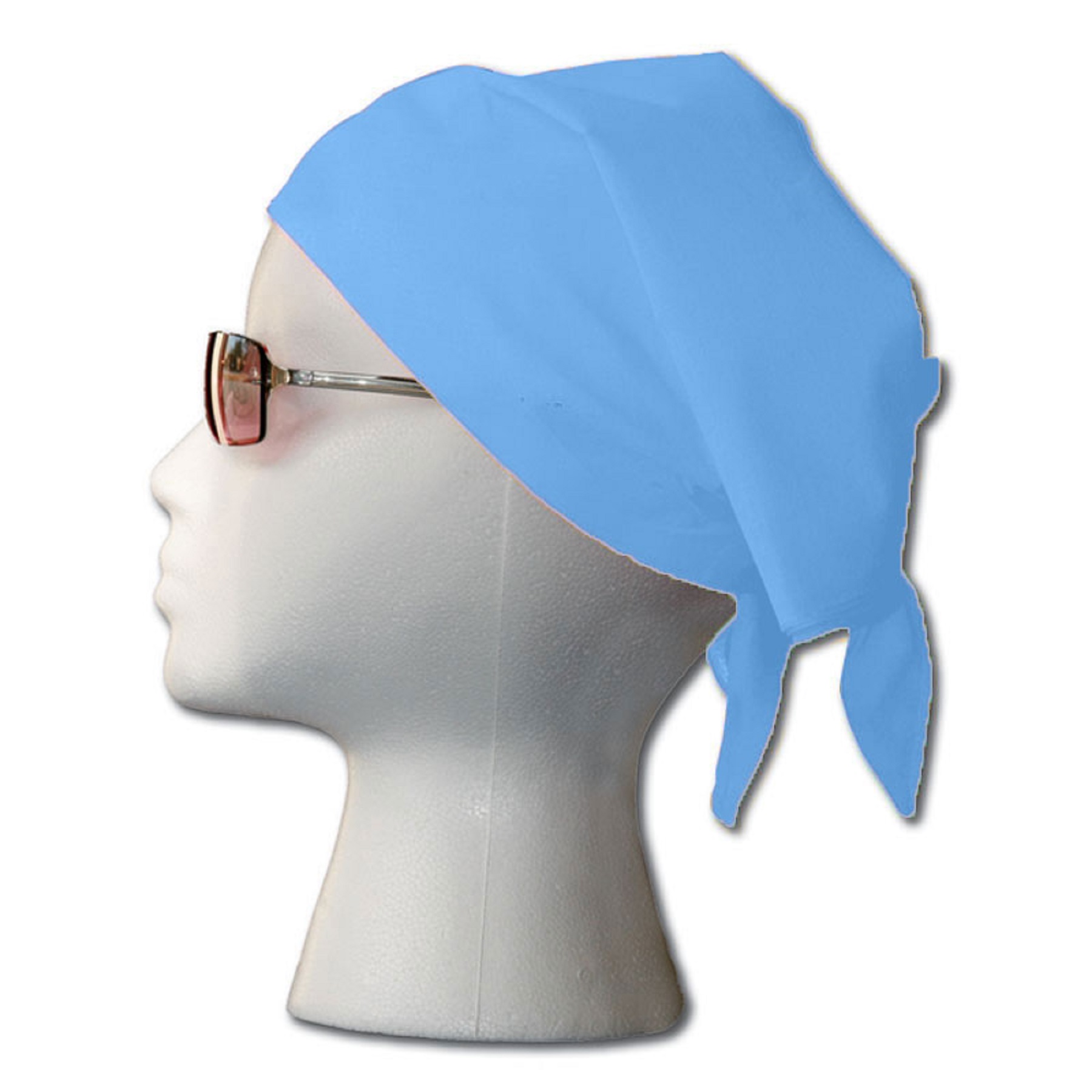 100% Cotton Bandana 22x22" (Hemmed) 10