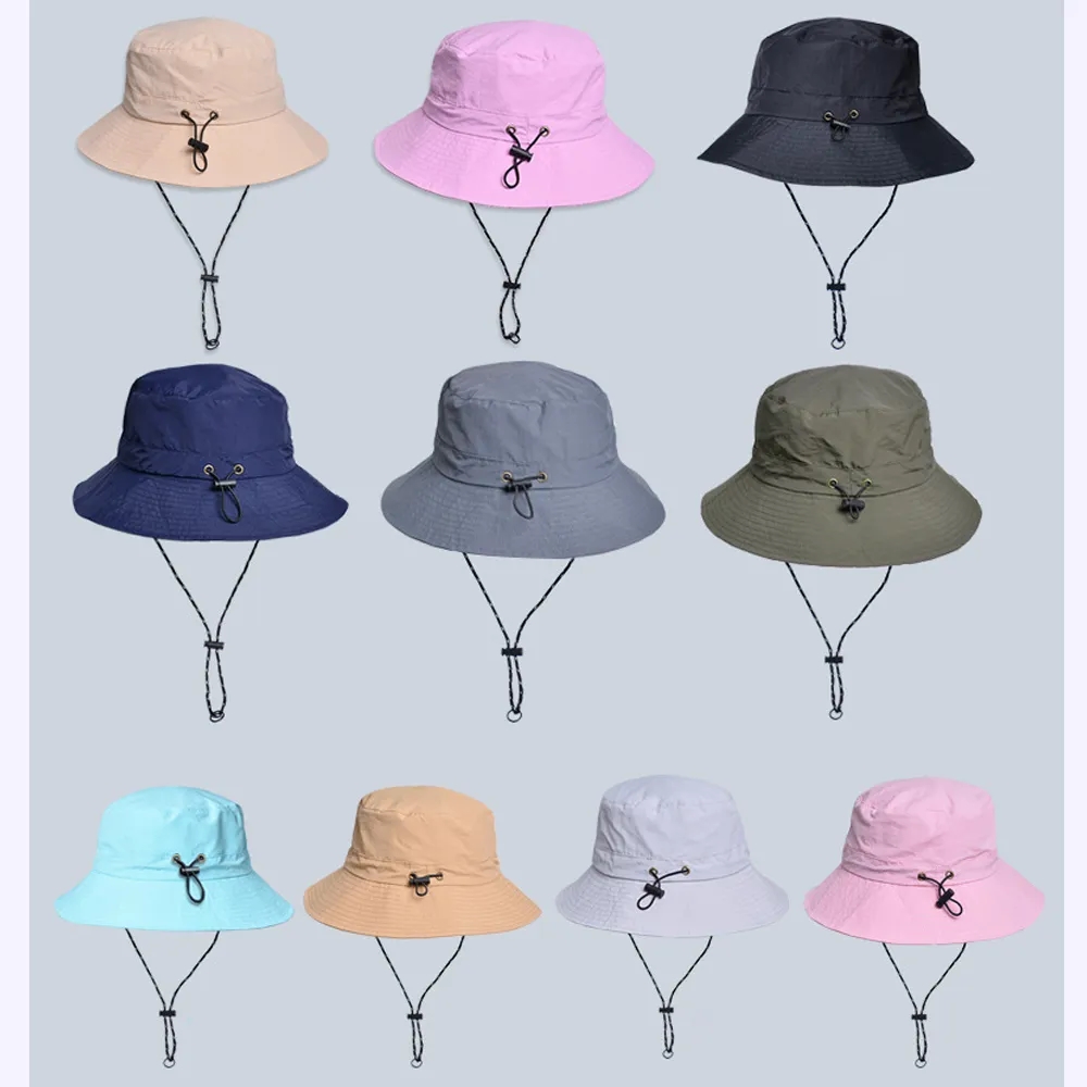 Waterproof outdoor fishing sun hat folding portable 2