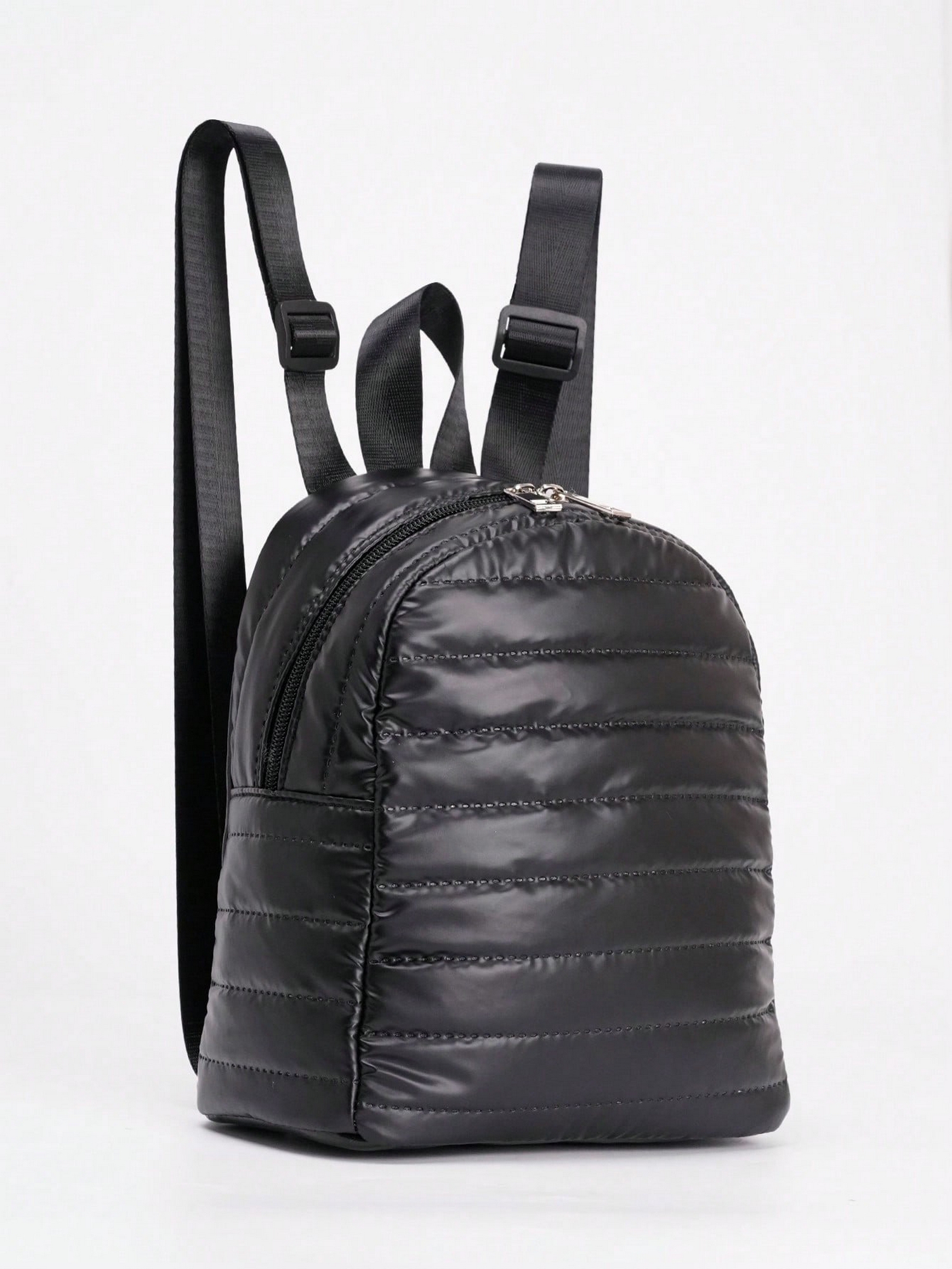 Fashionable Shiny Padded Puffer Backpack 6