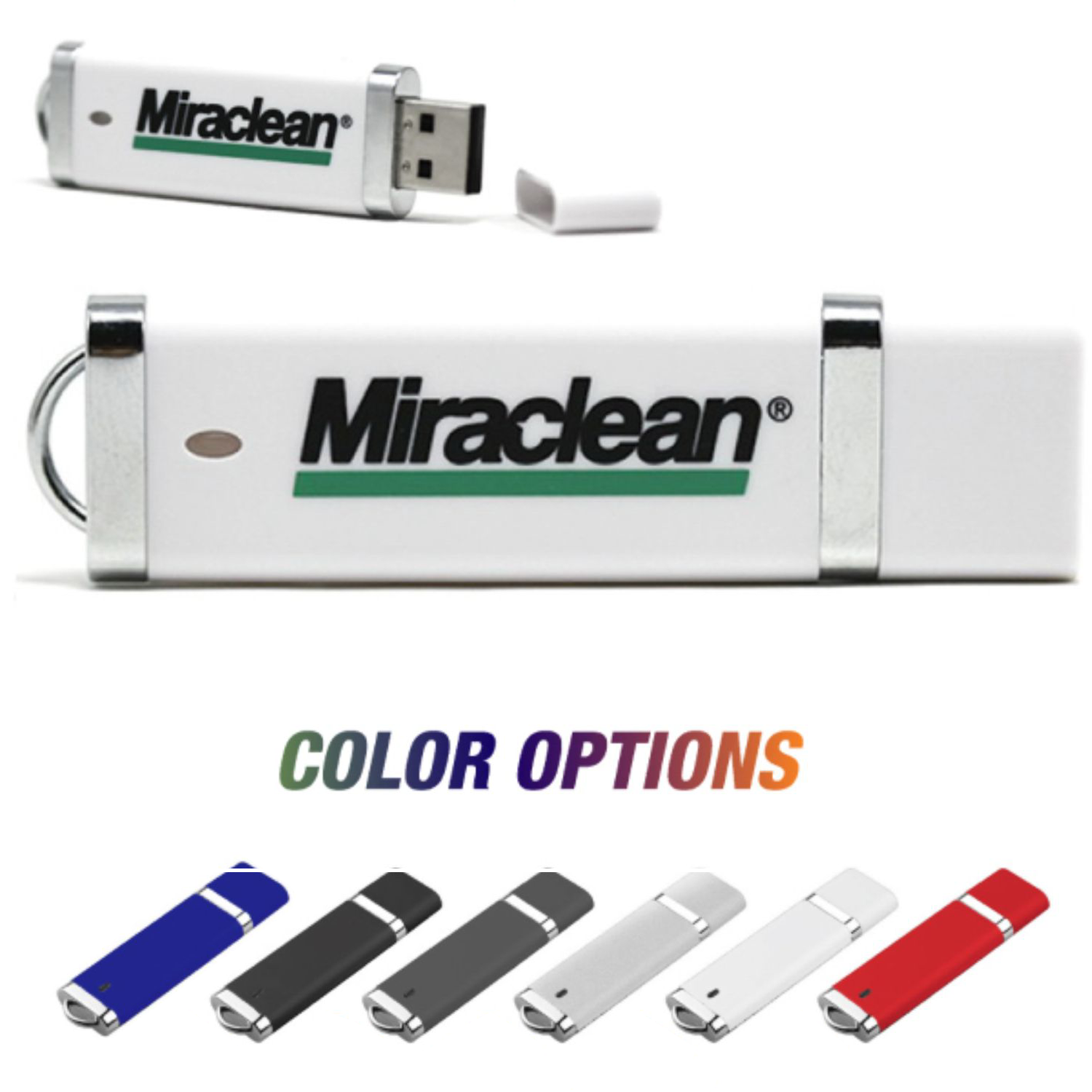 Acadia Slim Plastic USB Drive 3