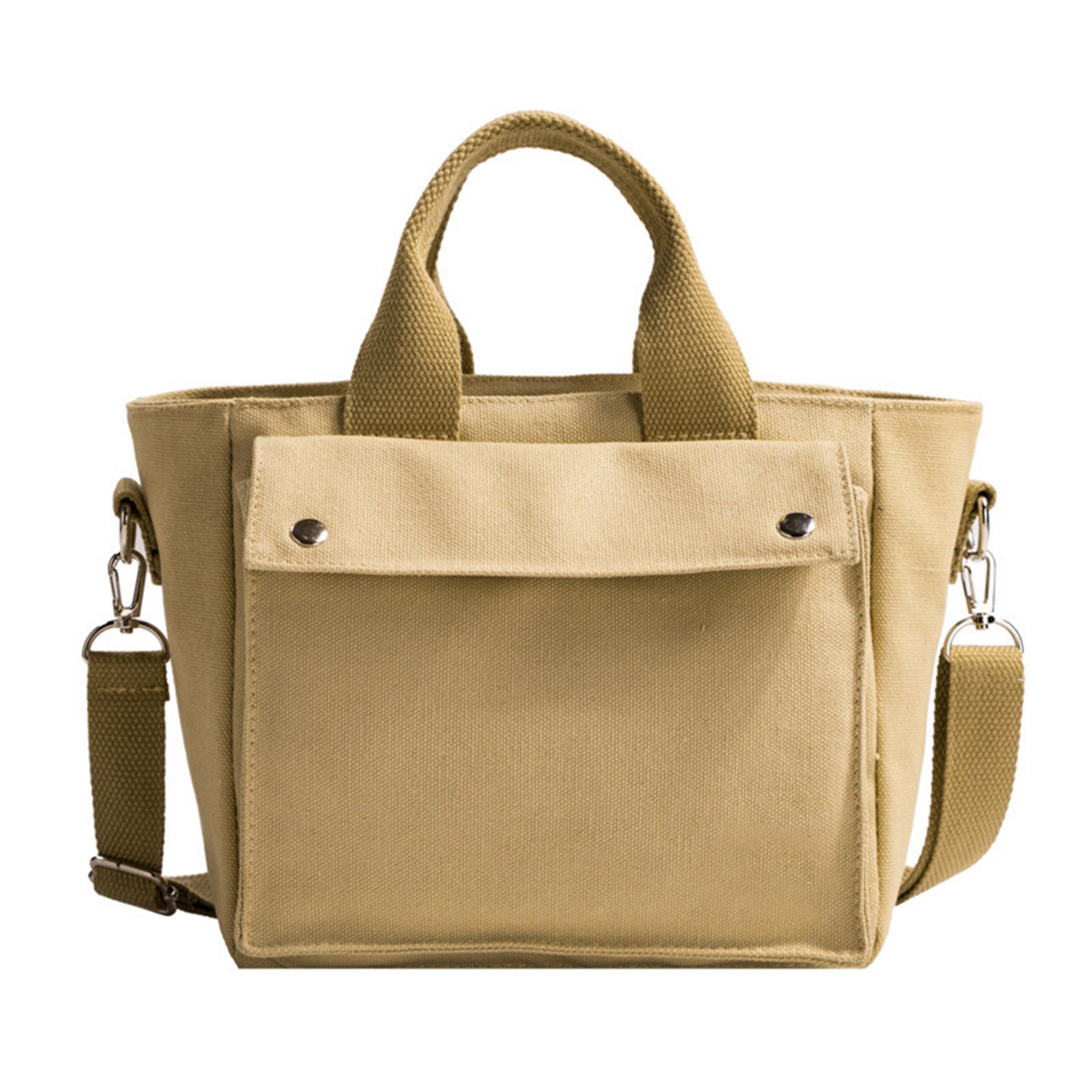 Urban Canvas Tote Bag W/Shoulder Strap, custom tote bag with logo imprint 2