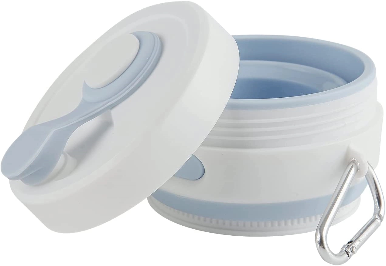 15 Oz. Portable Silicone Foldable Sippy Cup W/Drinking Straw 6