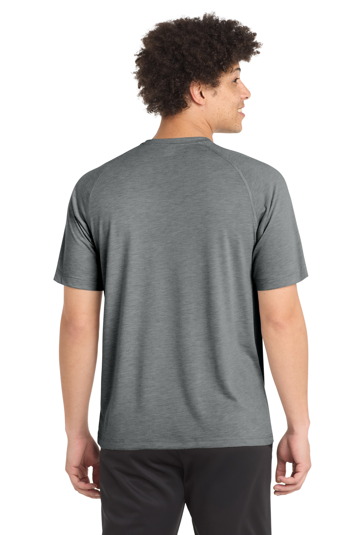 Sport-Tek PosiCharge Tri-Blend Wicking Raglan Tee. ST400 86