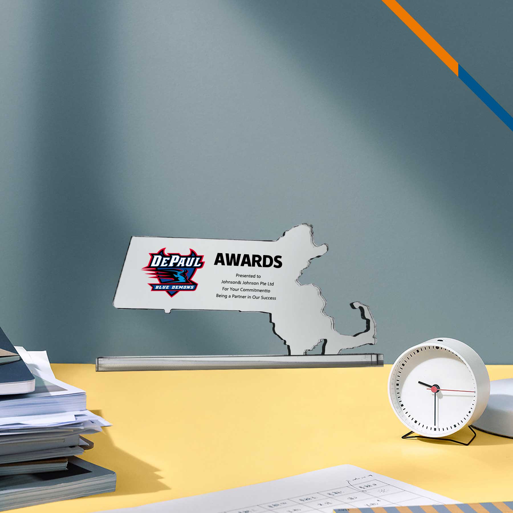 Kuson Massachusetts Crystal Award 4