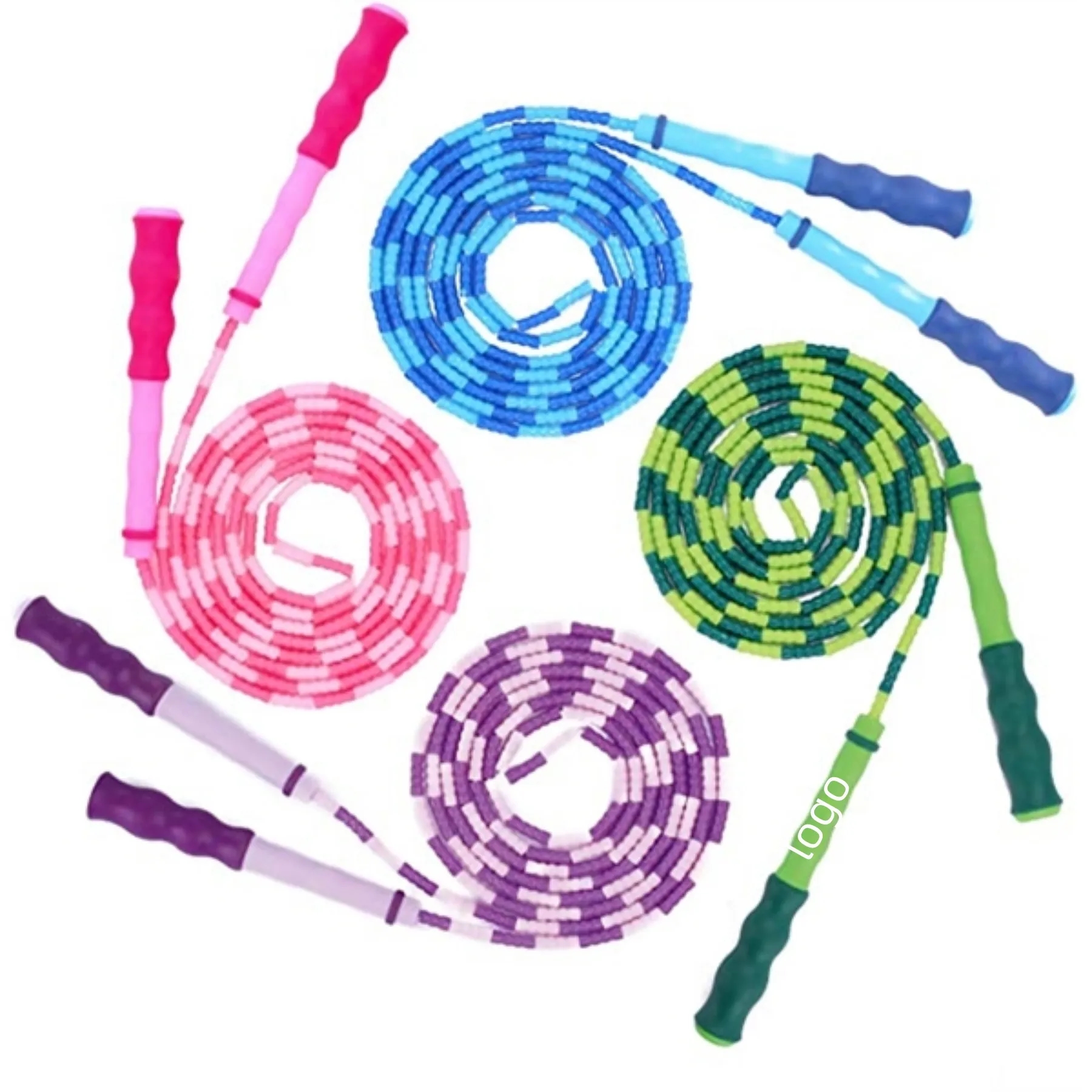 Sports Segmented Classic Beaded Jump Rope 3