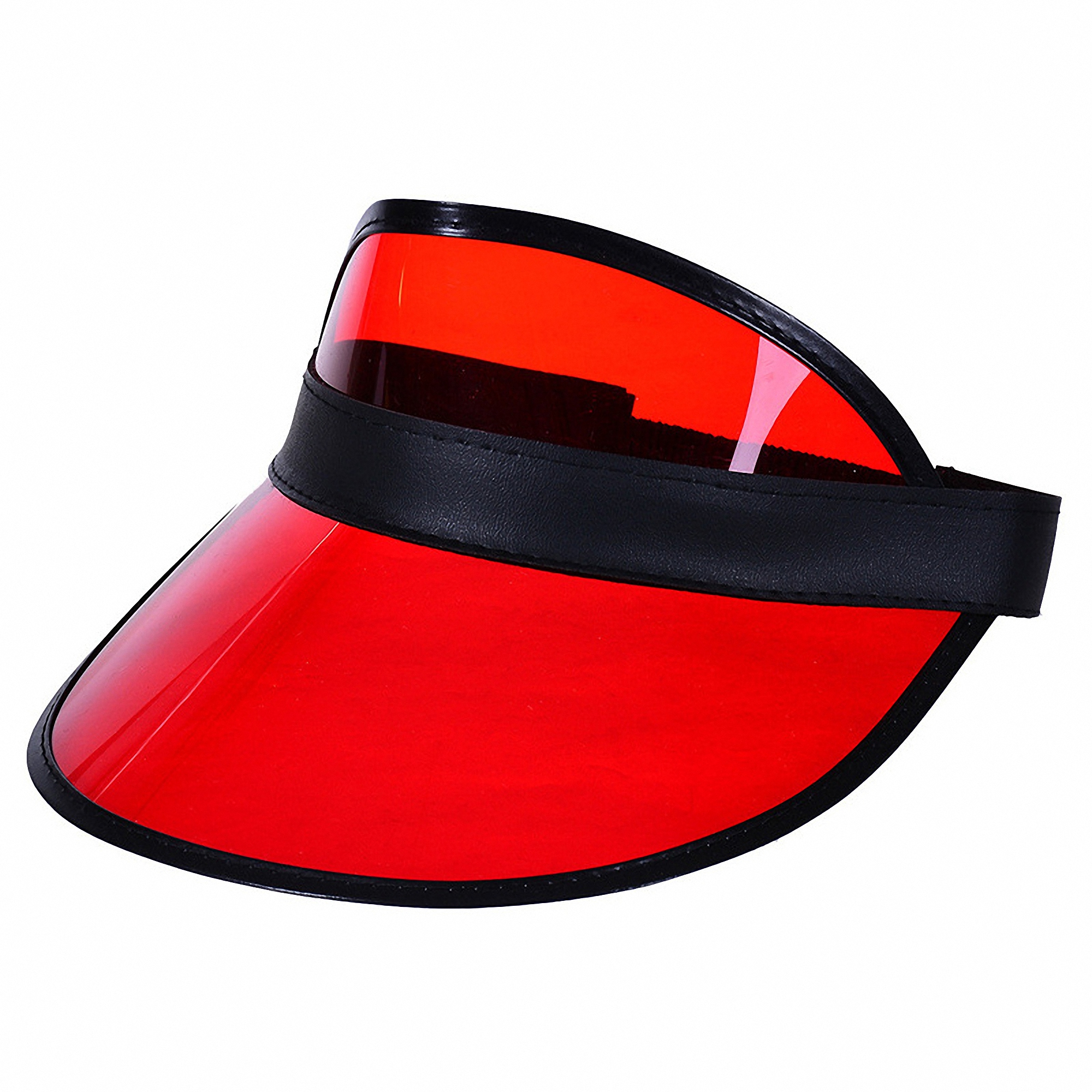 Clear PVC Sun Visor Hat 4