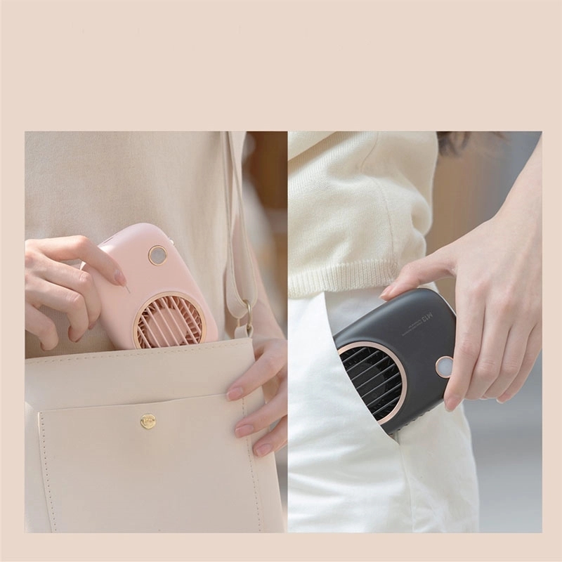 3-Speed Portable NeckFan with Adjustable Lanyard and Bracket 2