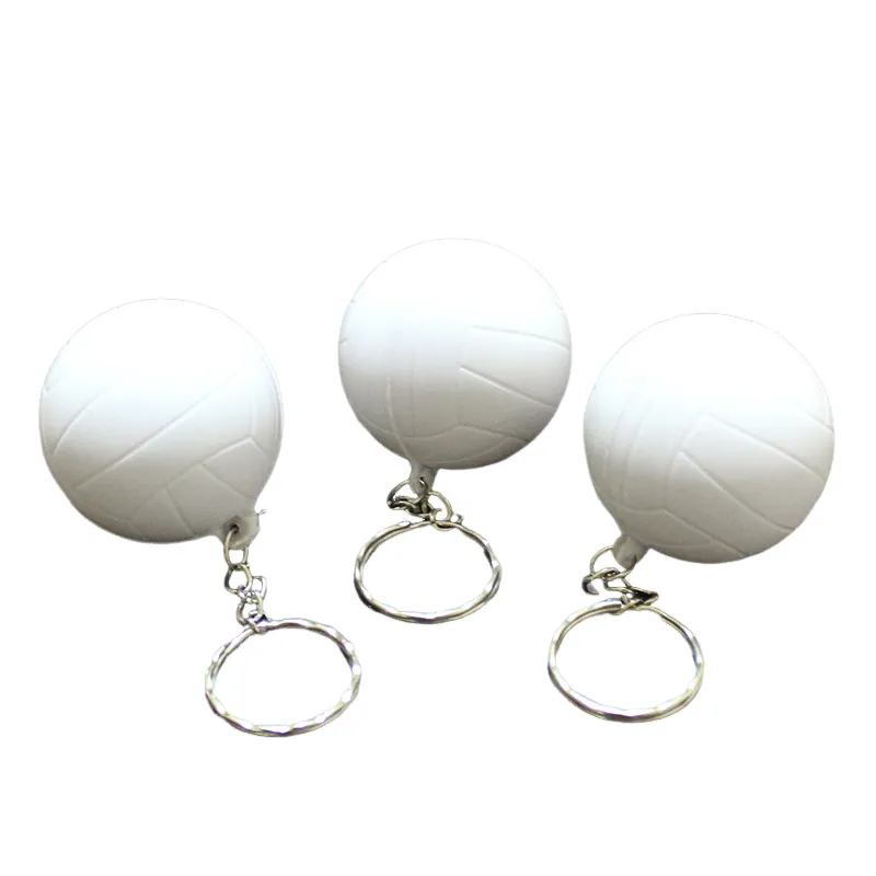 3.55 Inch Foam Sports Ball Keychain Compact and Portable 6