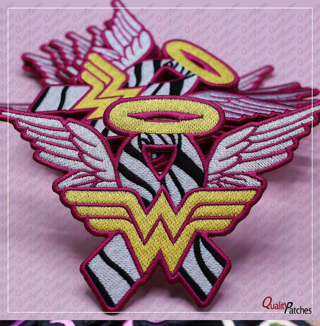 Custom Die Cut Embroidered Patches 13