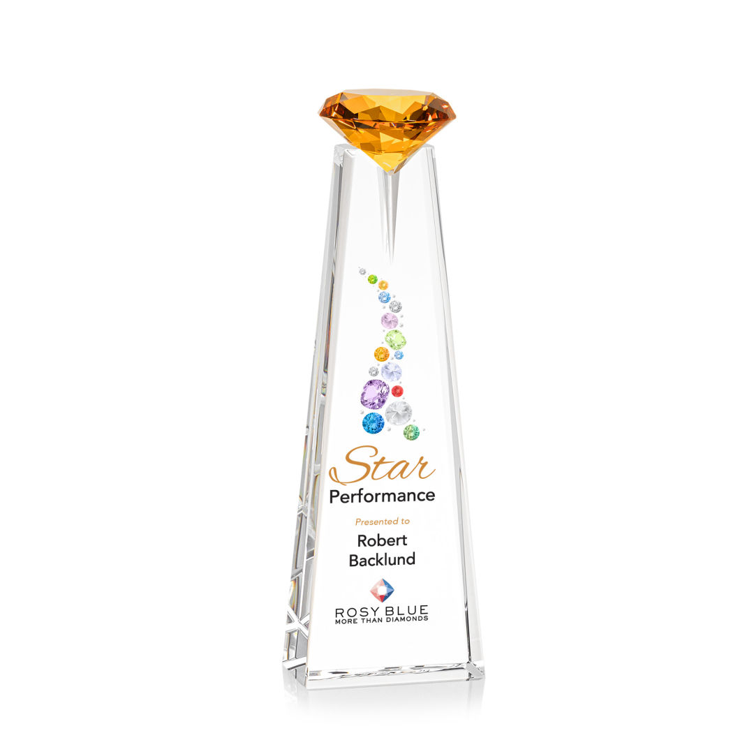 Alicia Gemstone VividPrint™ Award - Optical/Amber 2
