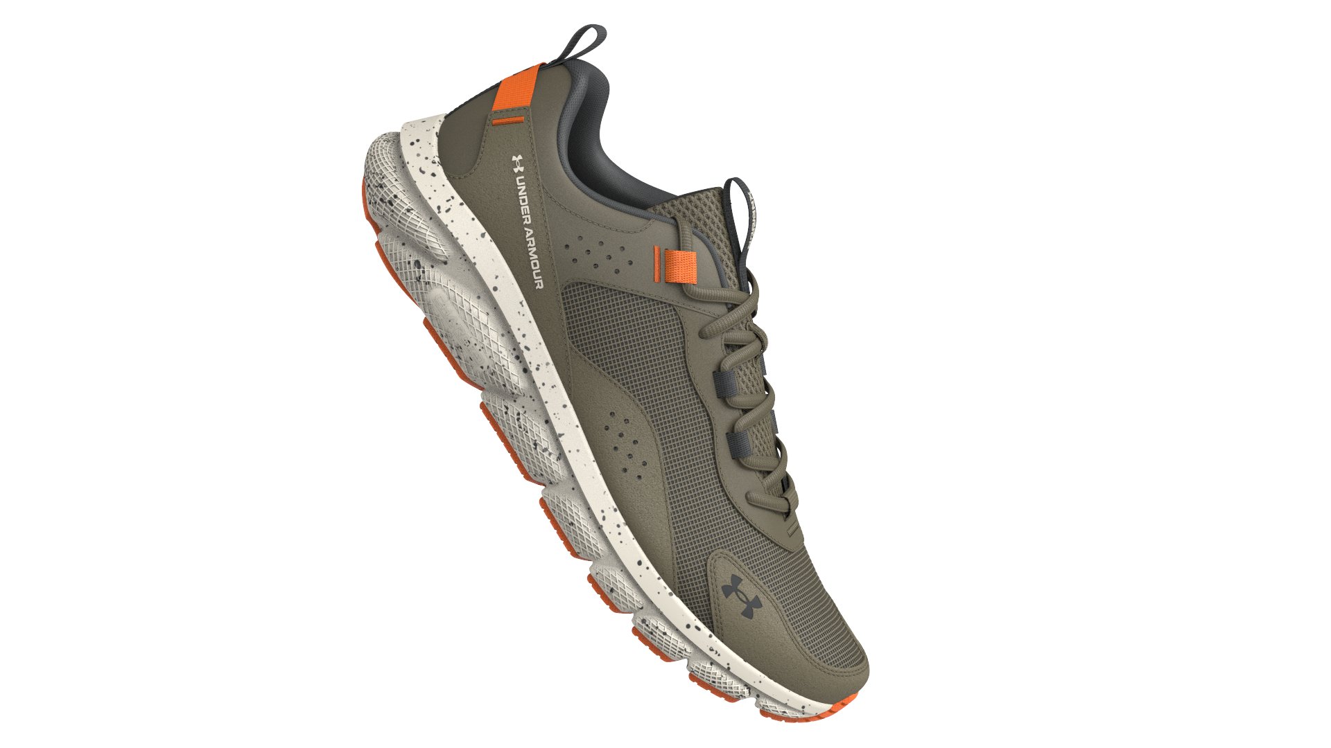 UA Charged Verssert Speckle Men's Running Shoes 10