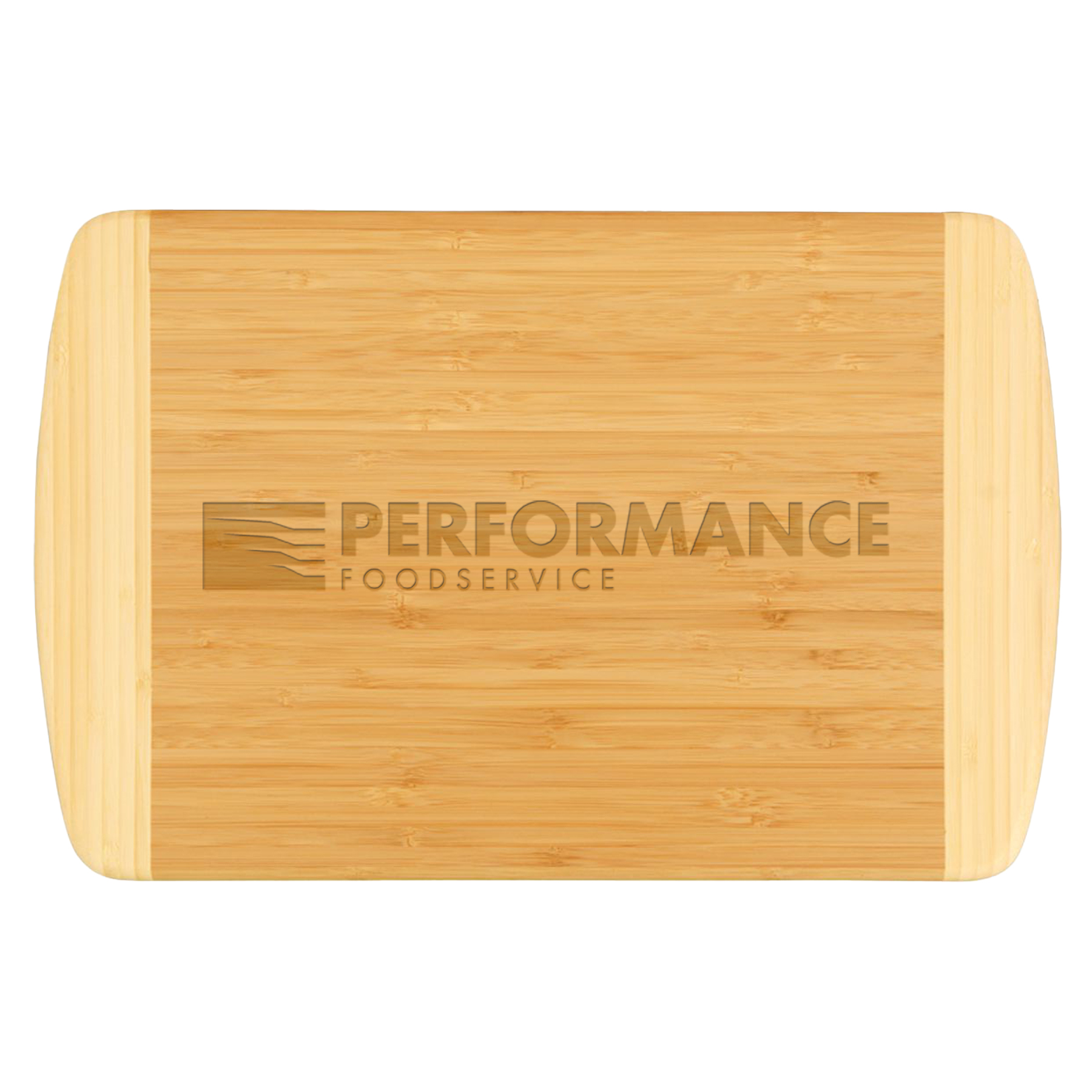 18" x 12" Bamboo 2-Tone Cutting Board 2
