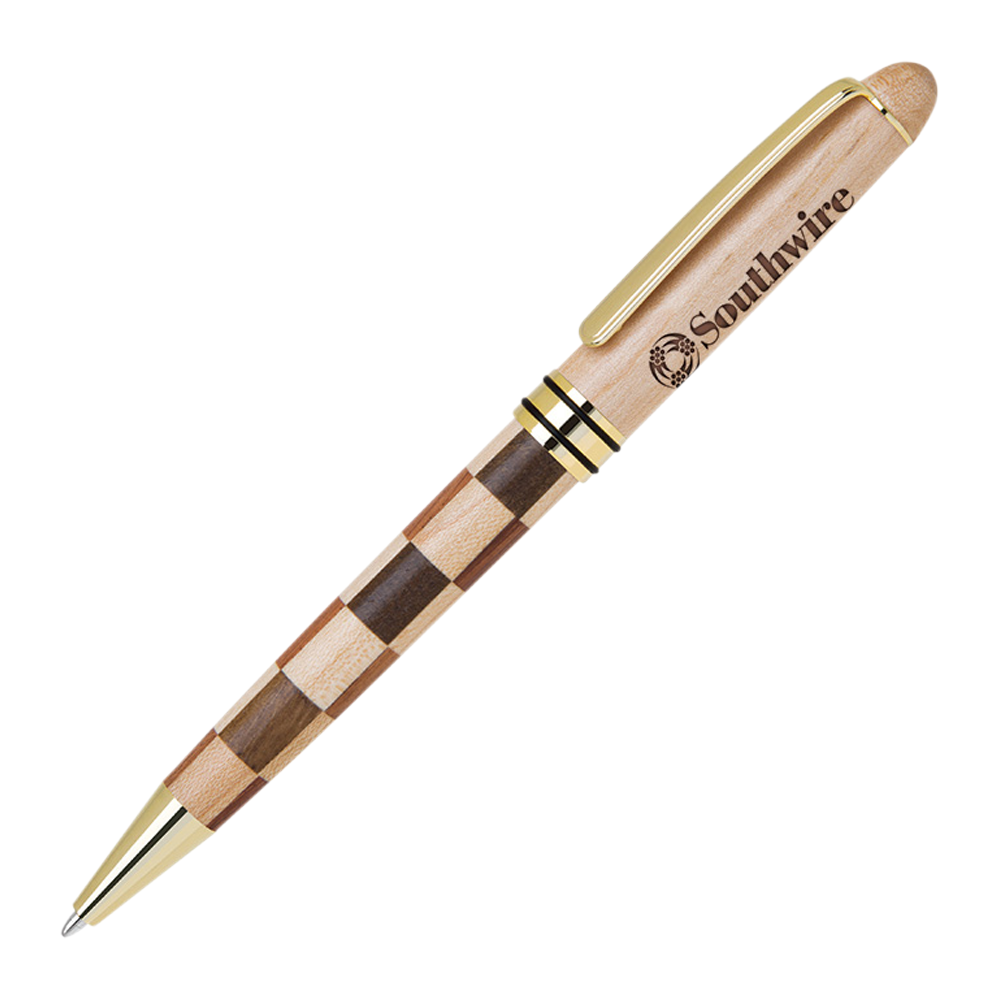 Timber Chequer Pen 1